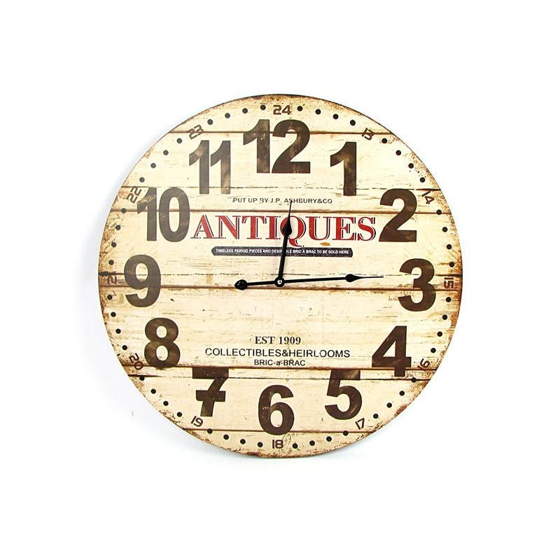 Zegar ścienny Antiques - 58 cm Zegar ścienny Antiques - 58 cm